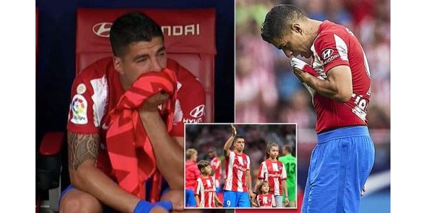 Antoine Griezmann czule żegna się z Luisem Suárez